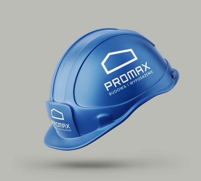 Promax budowa logo i identyfikacja wizualna