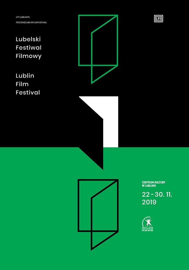 Anna Ciuba projekt plakatu dla lubelskiego Festiwalu Filmowego 2019